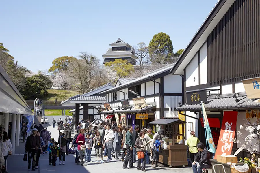 桜の馬場 城彩苑の写真