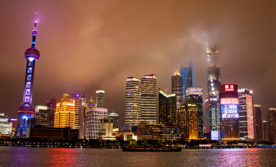 上海,夜景